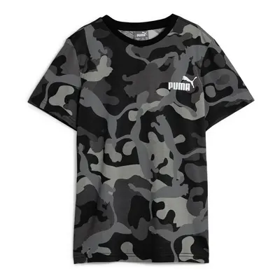 Puma ESS+ CAMO TEE B Černá