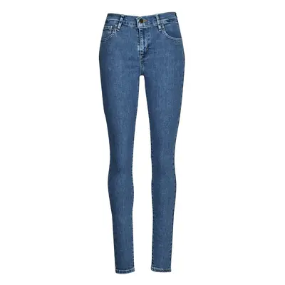 Levis 720 HIRISE SUPER SKINNY Modrá