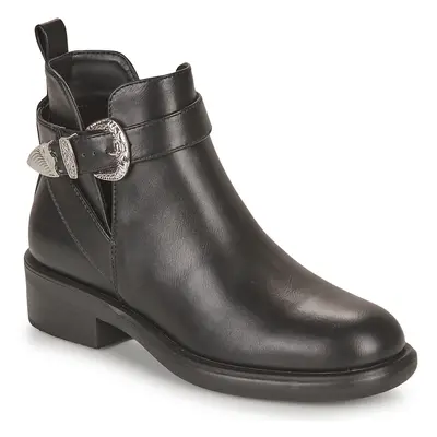 Only ONLBLOOM-5 PU BUCKLE BOOT Černá