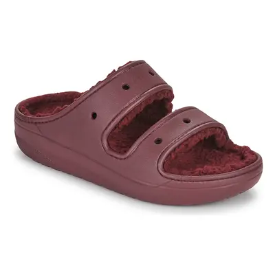 Crocs Classic Cozzzy Sandal Bordó