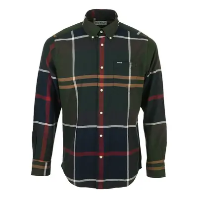 Barbour Dunoon Tailored Shirt Zelená