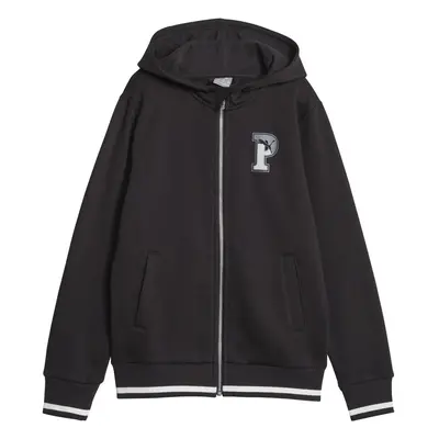 Puma PUMA SQUAD FULL ZIP HOODIE FL B Černá