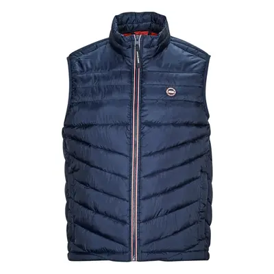 Jack & Jones JJEFLY BODYWARMER COLLAR Tmavě modrá