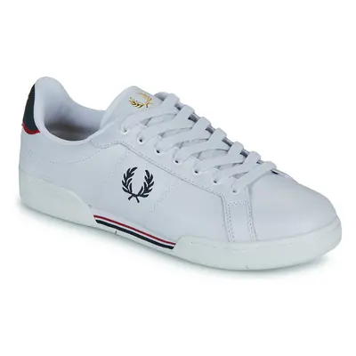 Fred Perry B722 LEATHER Bílá