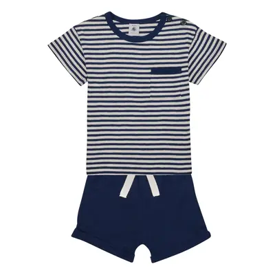 Petit Bateau FEUILLAGE Tmavě modrá