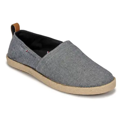 Tommy Hilfiger TH ESPADRILLE CORE CHAMBRAY Modrá