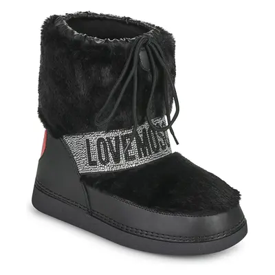 Love Moschino SKI BOOT Černá