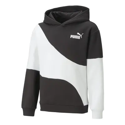 Puma PUMA POWER CAT HOODIE FL B Černá