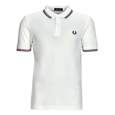 Fred Perry TWIN TIPPED FRED PERRY SHIRT Bílá