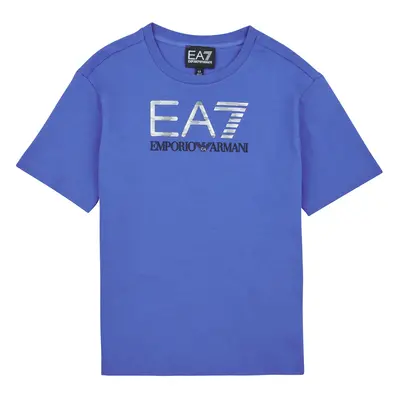 Emporio Armani EA7 VISIBILITY TSHIRT Modrá