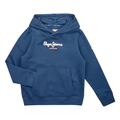 Pepe jeans EDDIE HOODIE Tmavě modrá