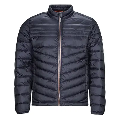 Jack & Jones JJEFLY PUFFER COLLAR Tmavě modrá