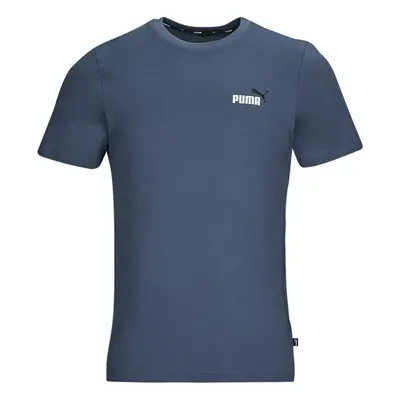 Puma ESS 2 COL SMALL LOGO TEE Tmavě modrá