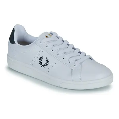 Fred Perry B721 LEATHER Bílá