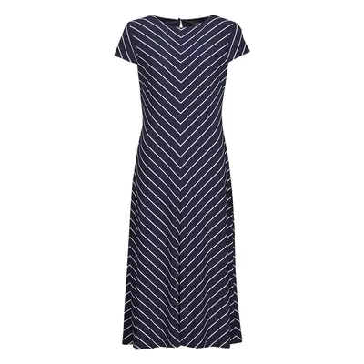 Lauren Ralph Lauren PIPPA-CAP SLEEVE-DAY DRESS Modrá