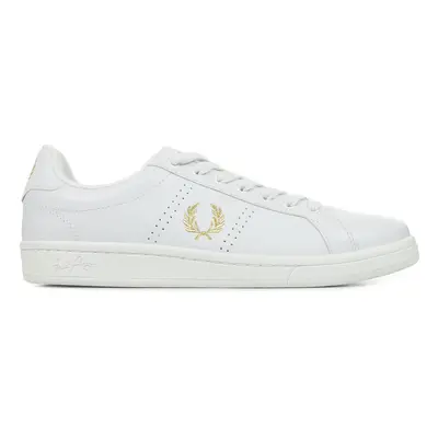 Fred Perry B721 Leather Bílá