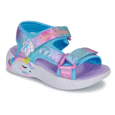 Skechers UNICORN DREAMS SANDAL Modrá