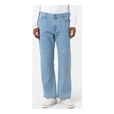 Dickies Double knee denim pant Modrá