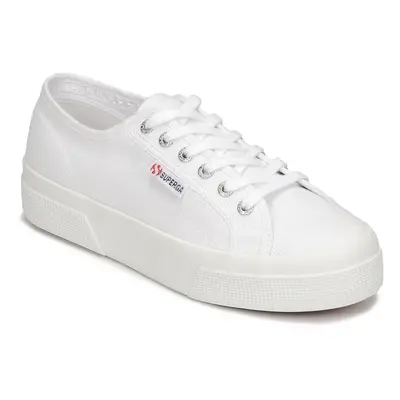 Superga 2740 COTON PLATFORM Bílá