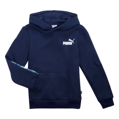 Puma ESS TAPE CAMO HOODIE FL B Tmavě modrá