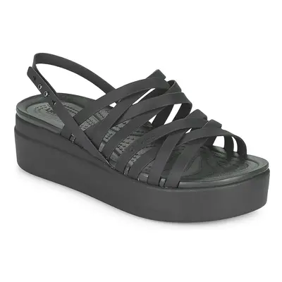 Crocs CROCS BROOKLYN STRAPPY LOWWDGW Černá