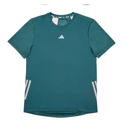 adidas RUN 3S TEE Zelená