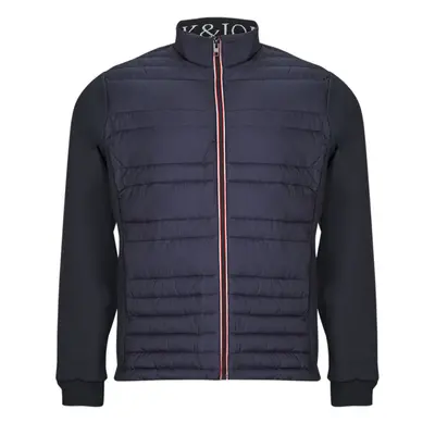 Jack & Jones JJSANTO HYBRID JACKET Tmavě modrá