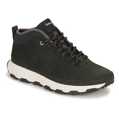 Timberland WINSOR TRAIL MID LEATHER Černá