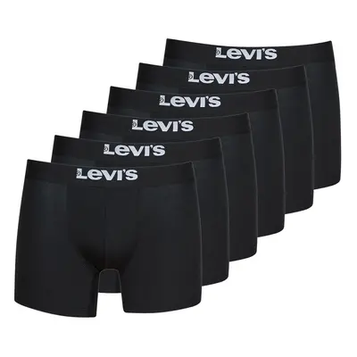 Levis SOLID BASIC BRIEF PACK X6 Černá