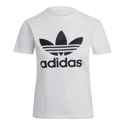 adidas adidas Adicolor Classics Trefoil Tee Bílá