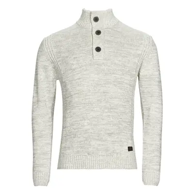 Petrol Industries MEN KNITWEAR COLLAR Bílá