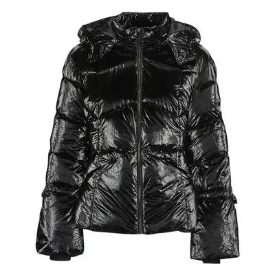 Guess PALOMA SHORT PUFFA JACKET Černá