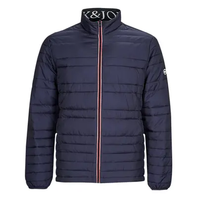 Jack & Jones JJSANTO PUFFER JACKET Tmavě modrá