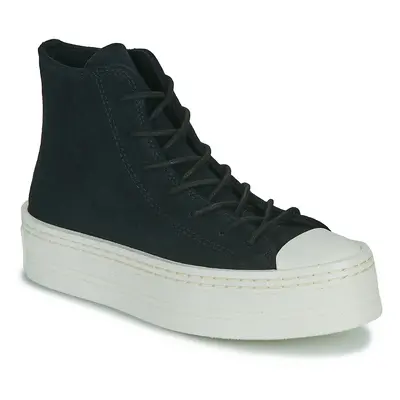 Converse CHUCK TAYLOR ALL STAR MODERN LIFT PLATFORM MONO SUEDE Černá