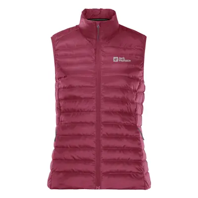 Jack Wolfskin Pack-Go Down Vest M Červená