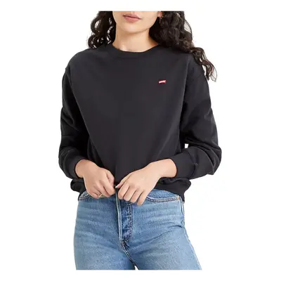 Levis Standard Crew Hoodie Černá