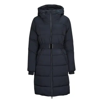 Esprit Belted Puffer Coat Černá