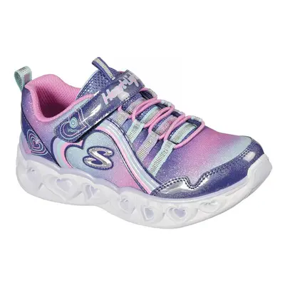 Skechers Heart lights - rainbow lux ruznobarevne