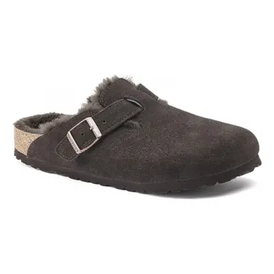 Birkenstock Boston shearling leve Hnědá