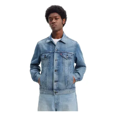 Levis Vintage Fit Trucker Jacket Modrá