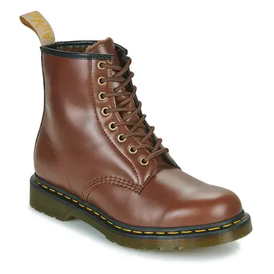 Dr. Martens VEGAN 1460 BROWN NORFOLK Hnědá