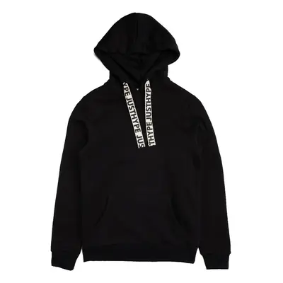 Justhype Ltd Drawcord Hoodie Černá