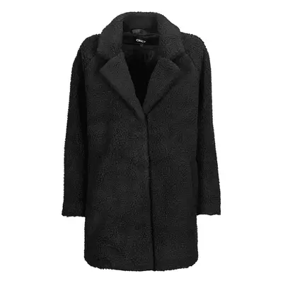 Only ONLNEWAURELIA SHERPA COAT CC OTW Černá