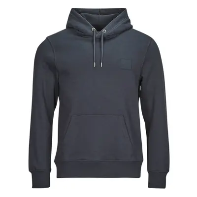 Gant REG BADGE SWEAT HOODIE Tmavě modrá