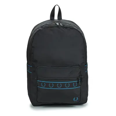 Fred Perry CONTRAST TAPE BACKPACK Černá