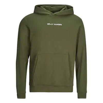 Helly Hansen CORE GRAPHIC SWEAT HOODIE Khaki