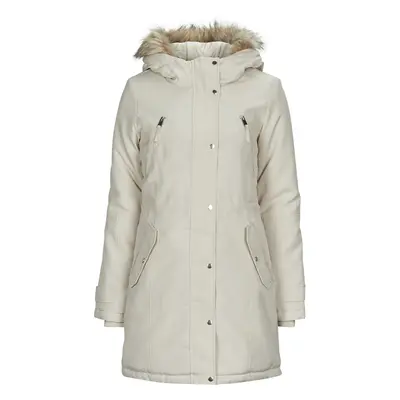 Vero Moda VMTRACK AW23 PARKA COAT Béžová