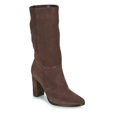 Lauren Ralph Lauren ARTIZAN II-BOOTS-MID BOOT Hnědá