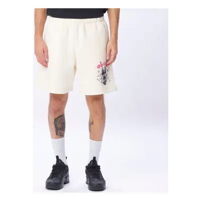 Obey Angel garden sweatshort Bílá