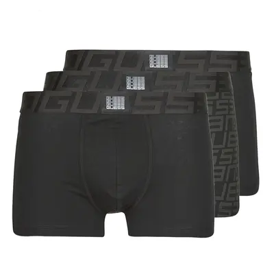 Guess IDOL BOXER TRUNK PACK X3 Černá